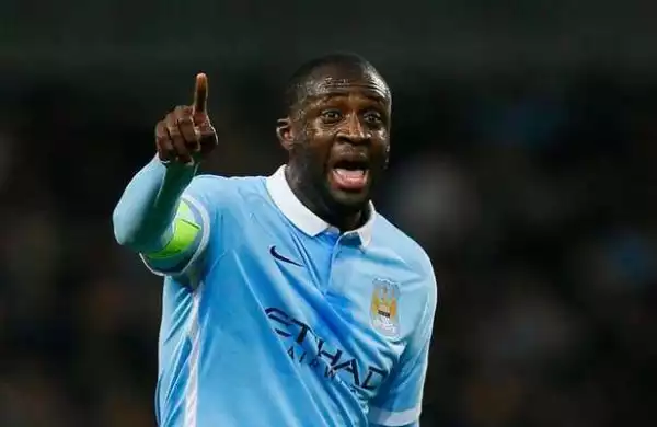 Yaya Toure determined to win back place in City’s Champions League squad